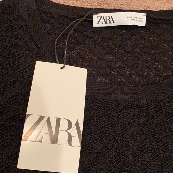 ZARA - Crochet Crop Top Size S - Picture 2 of 2